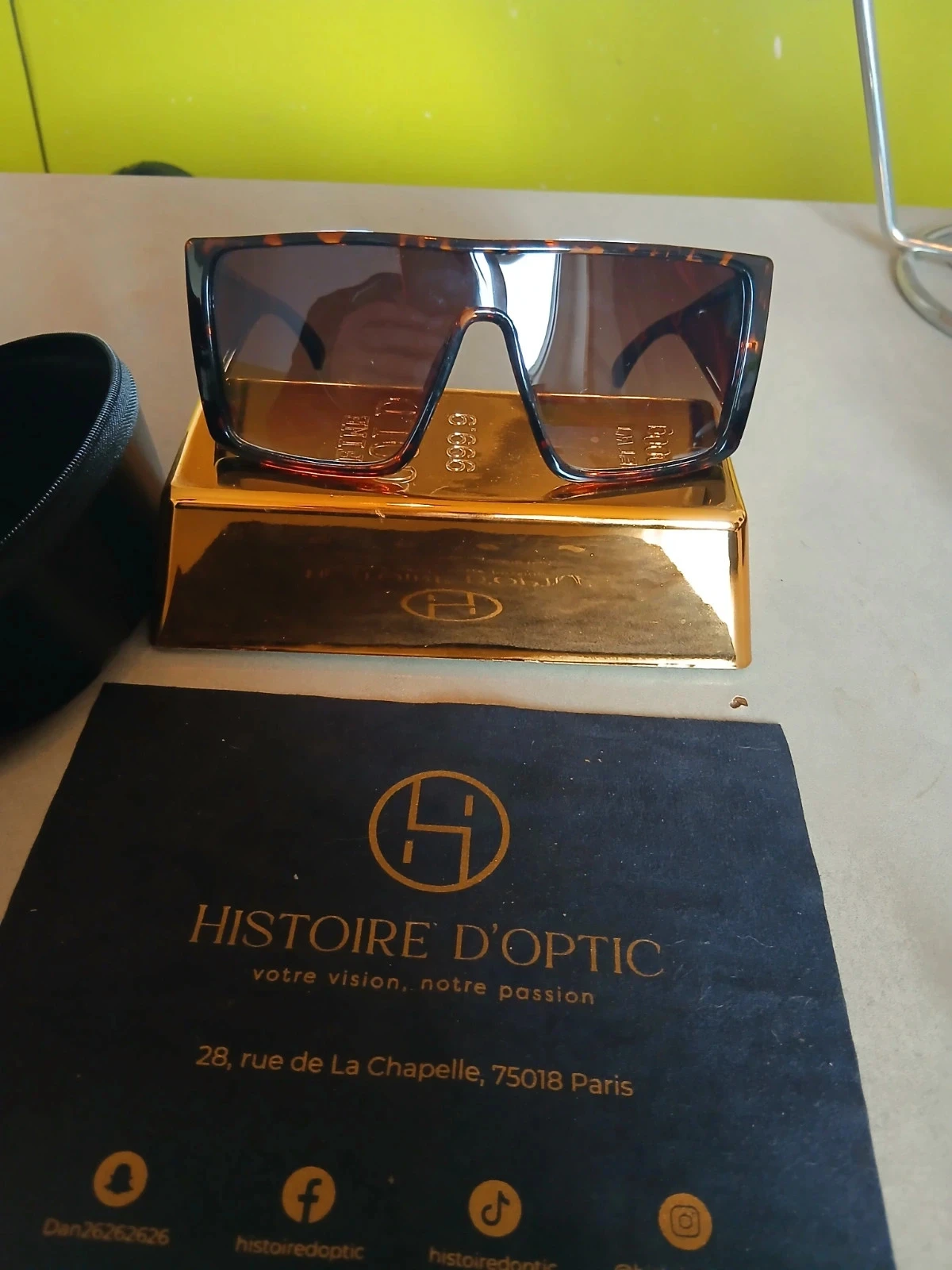 Designer Sunglasses – Histoire d’Optique Paris – Brand New – photo 2